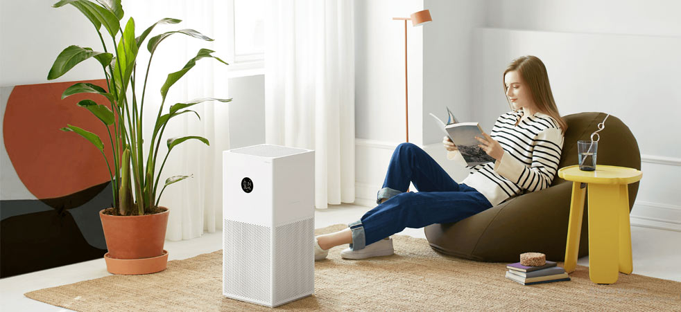 دستگاه تصفیه هوا شیائومی مدل Xiaomi Smart Air Purifier 4 Lite/نماکم
