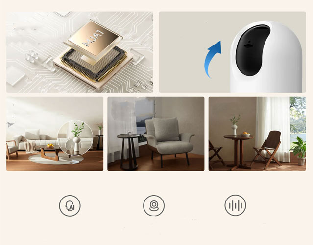 دوربین مدار بسته شیائومی مدل Xiaomi Smart Camera C500 Pro/نماکم