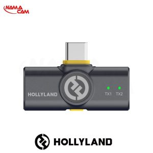 میکروفون بی‌سیم دو نفره هالی‌لند Hollyland LARK M2 - نسخه Type-C/نماکم