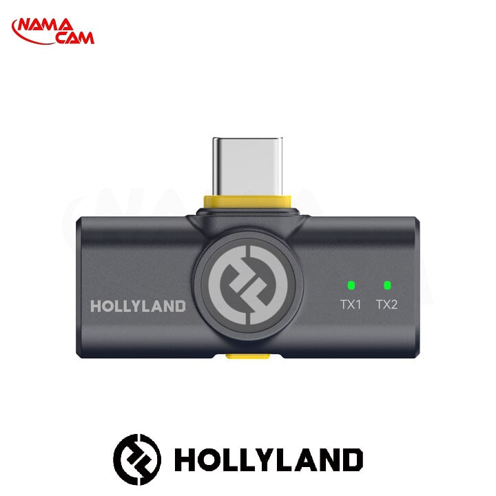 میکروفون بی‌سیم دو نفره هالی‌لند Hollyland LARK M2 - نسخه Type-C/نماکم