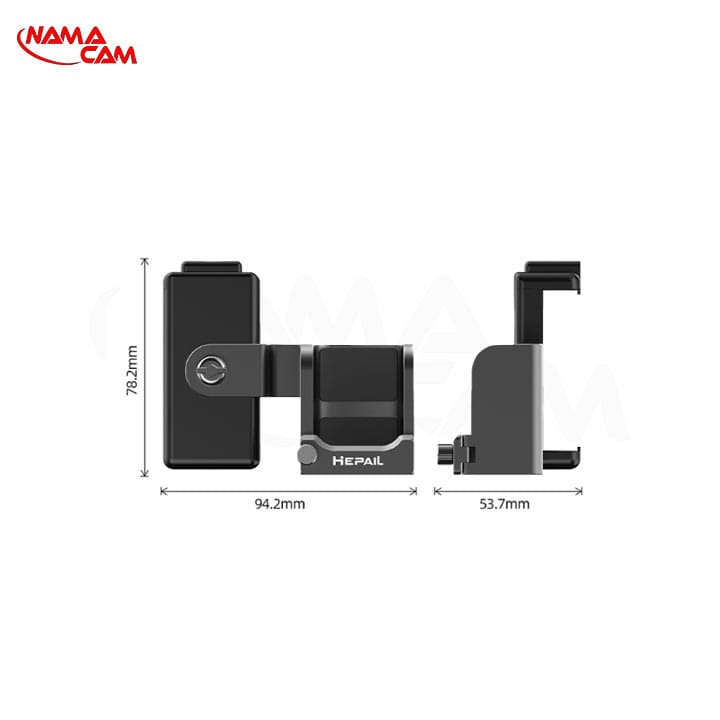 هولدر و نگهدارنده پاکت 3 کنار موبایل و سه پایه - DJI OSMO Pocket 3 HEPAIL Extended Phone/نماکم