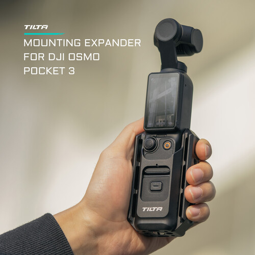 کیج و مانت اتصال لوازم جانبی به پاکت 3 - تیلتا - Tilta Accessory Mounting Expander for DJI Osmo Pocket 3/نماکم