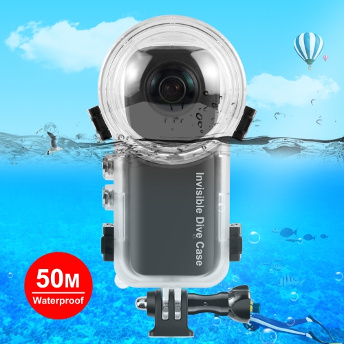 قاب ضد آب اینستا360 ایکس4 X4 - پلوز - PULUZ 50m Waterproof Diving Case Insta360 X4/نماکم