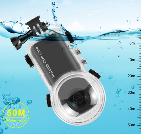قاب ضد آب اینستا360 ایکس4 X4 - پلوز - PULUZ 50m Waterproof Diving Case Insta360 X4/نماکم
