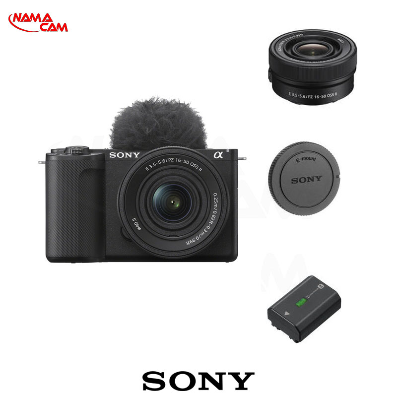 با لنز Sony ZV-E10 II with Lens - 16-50mm/نماکم
