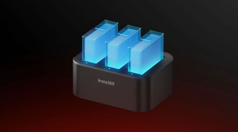 هاب شارژر اینستا360 سه تایی اِیس پرو دو 2 ACE Pro /نماکم