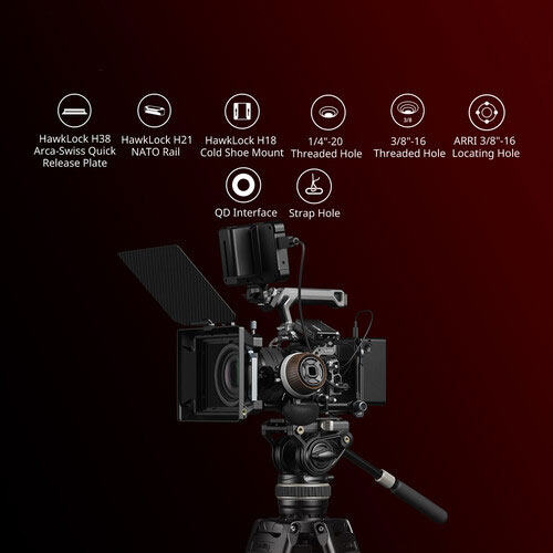 کیج دوربین اسمال ریگ همراه با دسته بالایی برای دوربین‌ سونی Canon EOS R5 II/نماکم