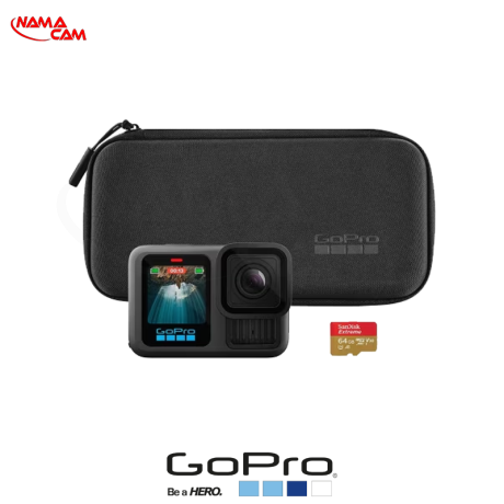 Gopro Hero 13 includes Case & SanDisk 64GB Extreme/نماکم