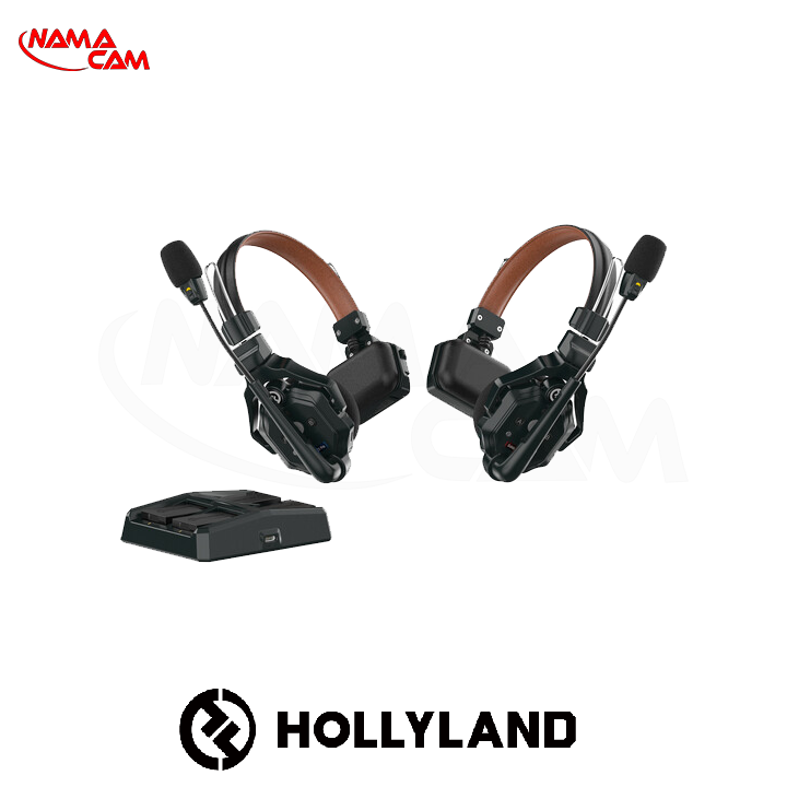 هدست وایرلس 2 تایی هالی‌لند پرو Hollyland Solidcom C1 Pro-2S /نماکم