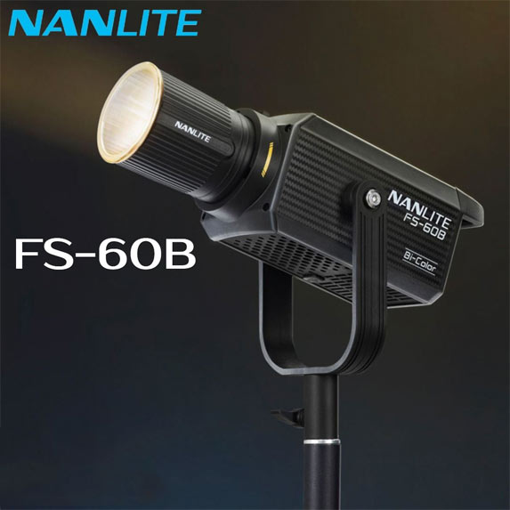 نور ثابت اسپتلایت نانلایت Nanlite FS-60B Bi-Color/نماکم