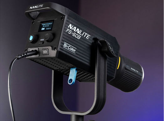 نور ثابت اسپتلایت نانلایت Nanlite FS-60B Bi-Color/نماکم