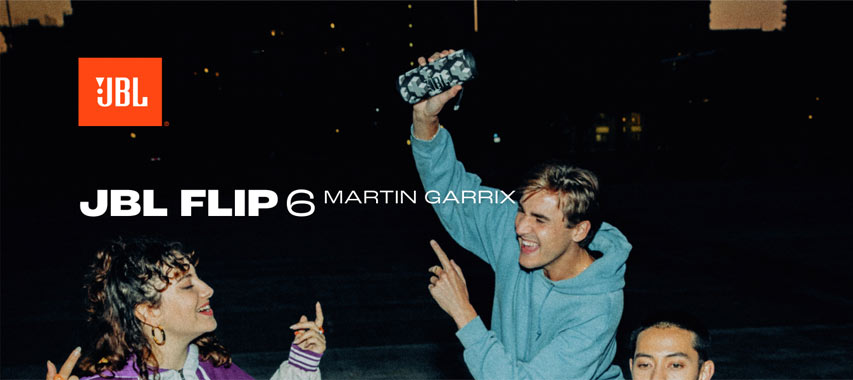 اسپیکر جی بی ال فلیپ 6 مارتین گریکس - JBL Flip 6 Martin Garrix Edition/نماکم