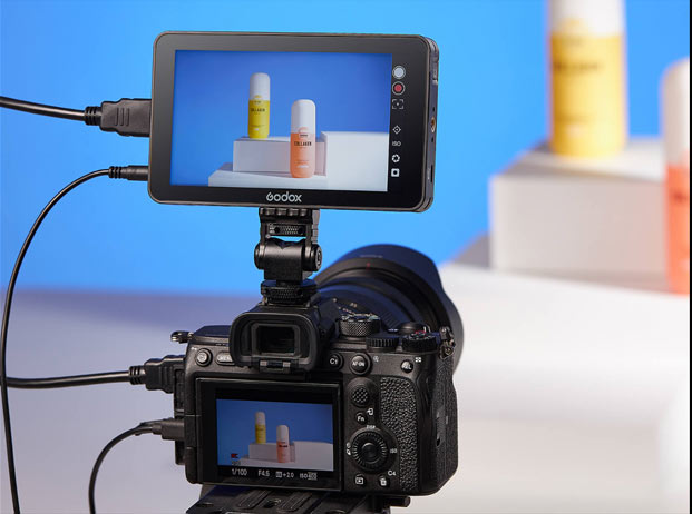 مانیتور و نمایشگر ۵.۵ اینچی لمسی 4K گودکس Godox GM6S/نماکم