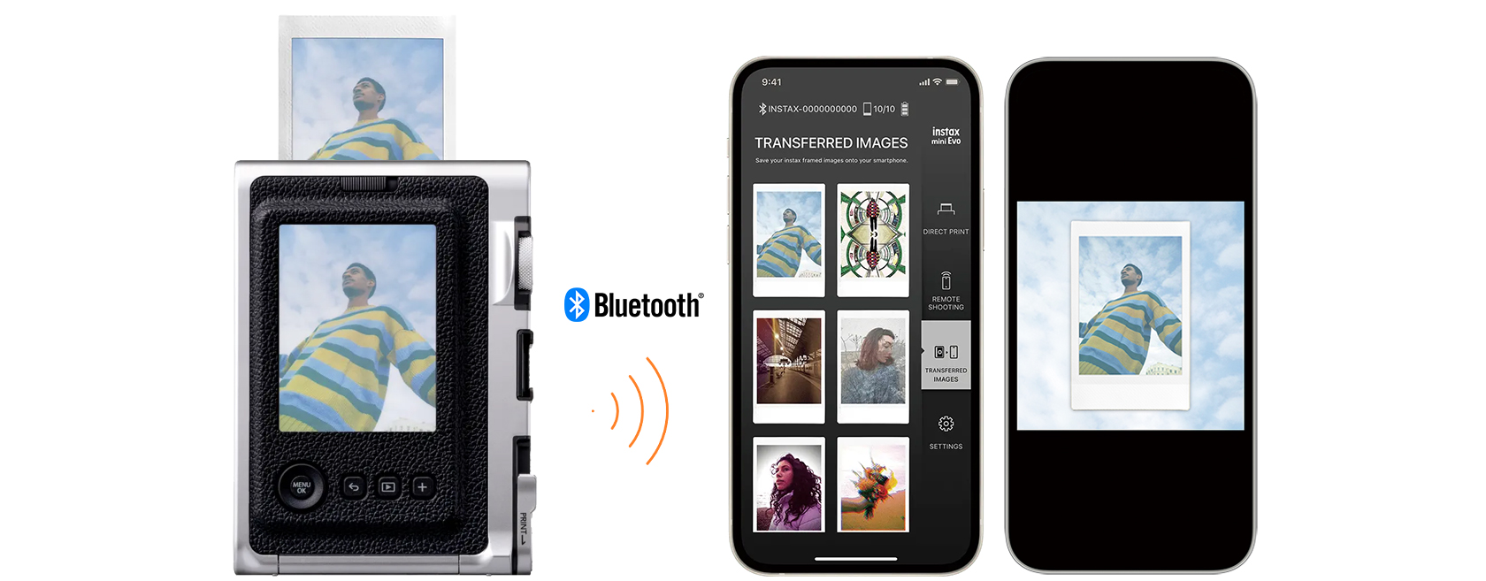 دوربین چاپ سریع فوجی اینستکس مینی اِوِ - FUJIFILM INSTAX MINI EVO/نماکم