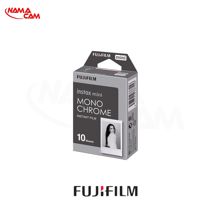 کاغذ دوربین چاپ سریع فوجی 10 تایی سیاه سفید Instax Mini/نماکم