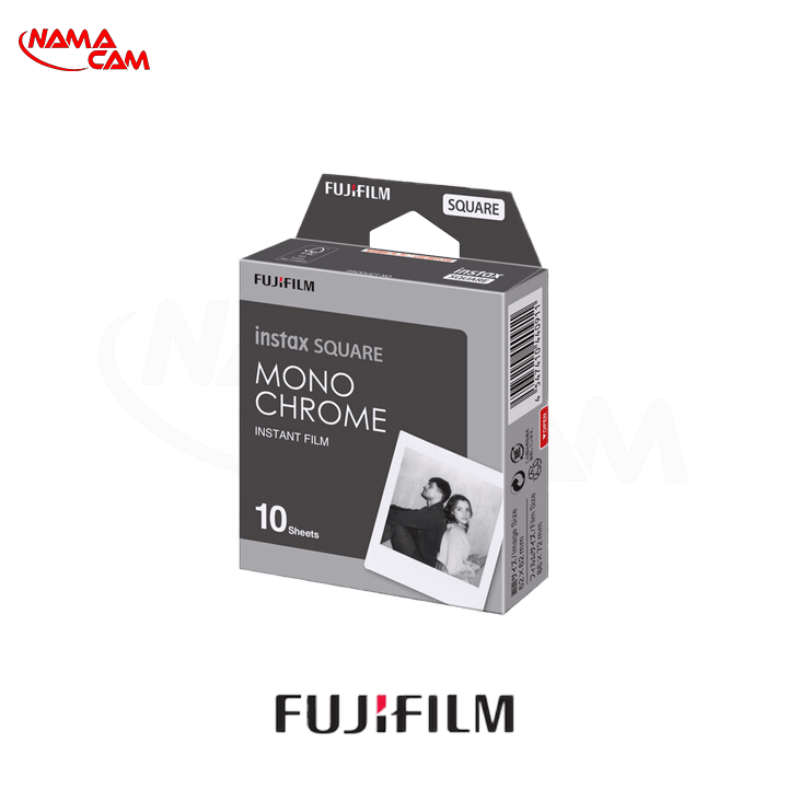 کاغذ دوربین چاپ سریع فوجی 10 تایی سیاه سفید INSTAX SQUARE/نماکم