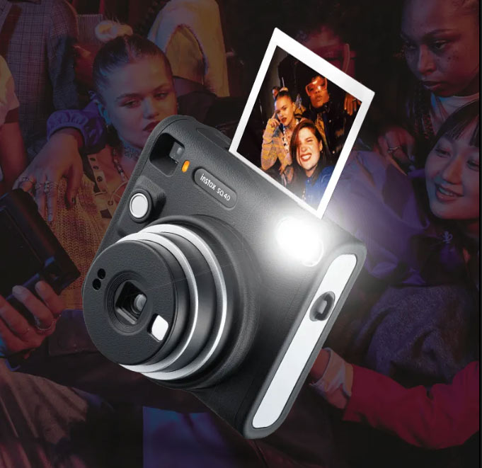 دوربین چاپ سریع فوجی اینستکس - FUJIFILM INSTAX SQUARE SQ40/نماکم