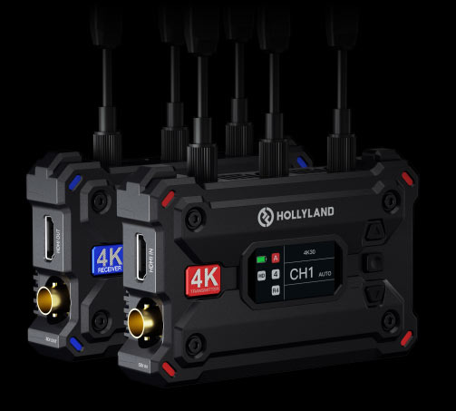 سیستم انتقال ویدیوی بی‌سیم هالی‌لند Hollyland Pyro S 4K HDMI/SDI/نماکم