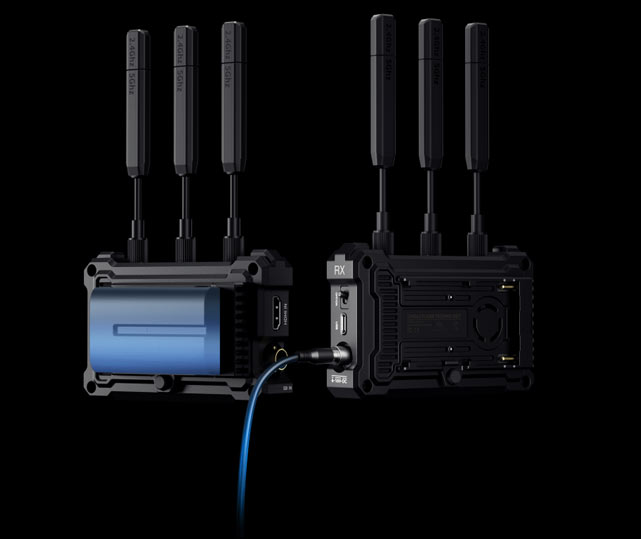 سیستم انتقال ویدیوی بی‌سیم هالی‌لند Hollyland Pyro S 4K HDMI/SDI/نماکم