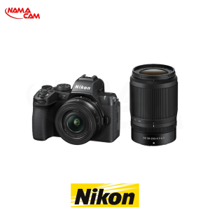 دوربین بدون آینه نیکون Nikon Z50 II با لنزهای 16-50 و 50-250 میلی‌متر/نماکم