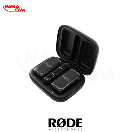 سیستم میکروفون بی‌سیم فوق فشرده 2 نفره وایرلس RODE با رابط USB-C/نماکم