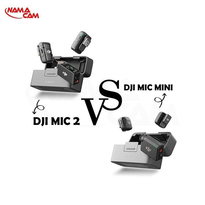 تفاوت بین DJI Mic 2 و DJI Mic Mini چیست؟/نماکم