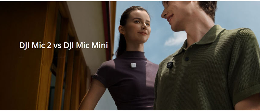 تفاوت بین DJI Mic 2 و DJI Mic Mini چیست؟/نماکم