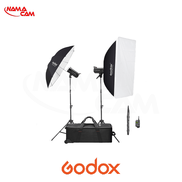 کیت دوتایی فلاش مونولایت گودکس SK400II-V/نماکم