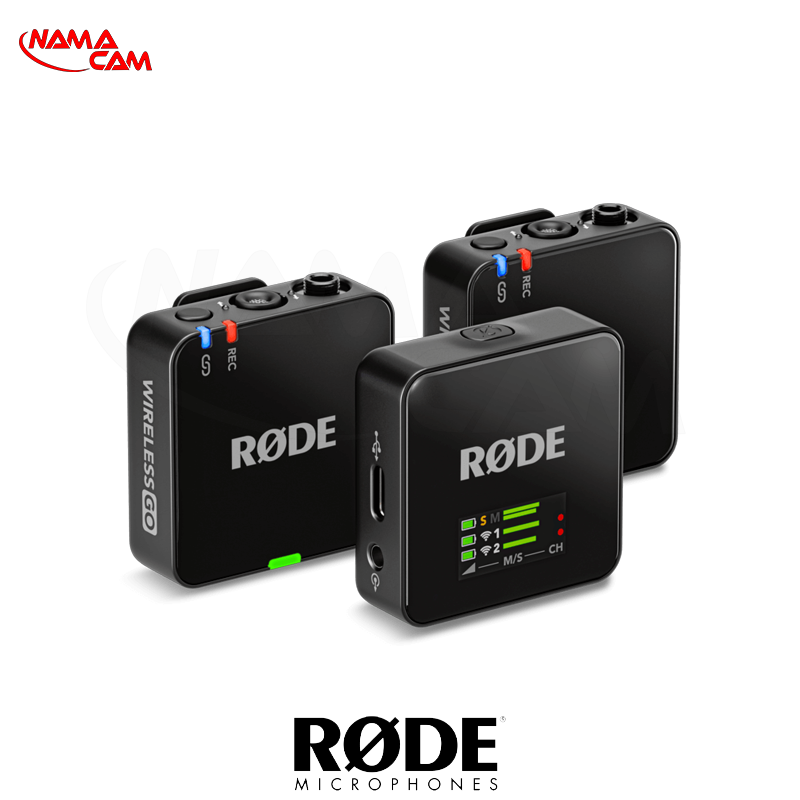 میکروفون رود وایرلس گو 3 - دو میکروفون - RODE Wireless GO III/نماکم