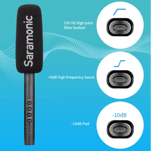 SoundBird T3 Shotgun Microphone/نماکم