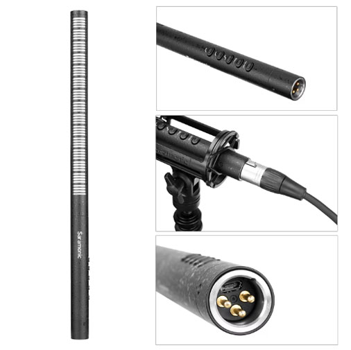 T3 Shotgun Microphone/سارامونیک/میکروفون/نماکم