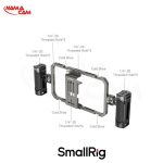 کیج موبایل فلزی دو دسته اسمال ریگ - SmallRig All-in-One Video Kit Basic 4121/نماکم