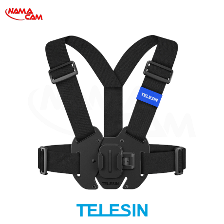 سینه بند گوپرو و اینستا360 و DJI - تلسین TELESIN Vest Chest Strap v2/نماکم