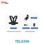 سینه بند گوپرو و اینستا360 و DJI - تلسین TELESIN Vest Chest Strap v2/نماکم