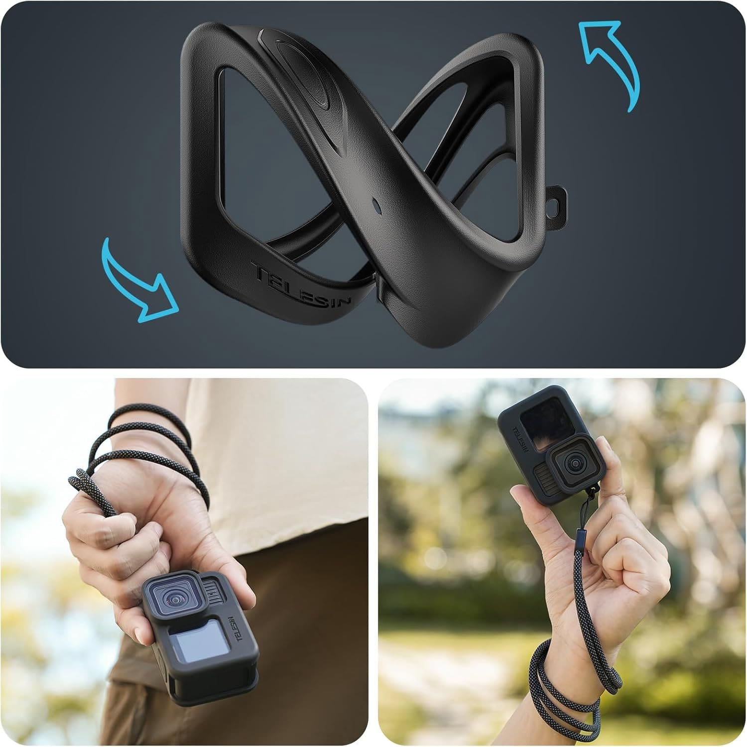 TELESIN Silicon Case 2.0/نماکم