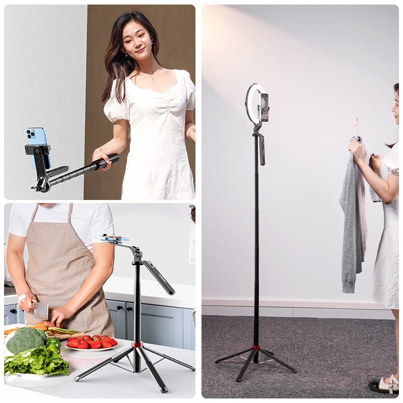 Ulanzi MA09 Bluetooth Remote Control Selfie Stick/نماکم