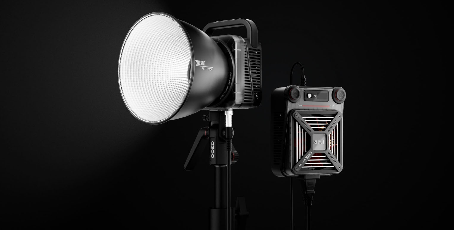 Zhiyun MOLUS G300 Bi-Color LED Monolight/نماکم