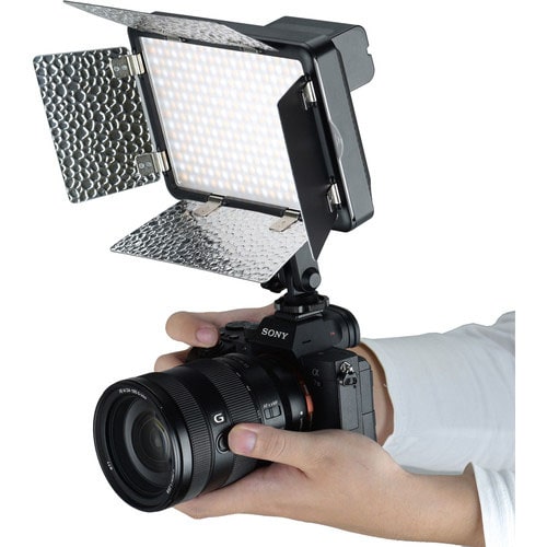  Variable Color LED Video Light with Flash Sync/نماکم