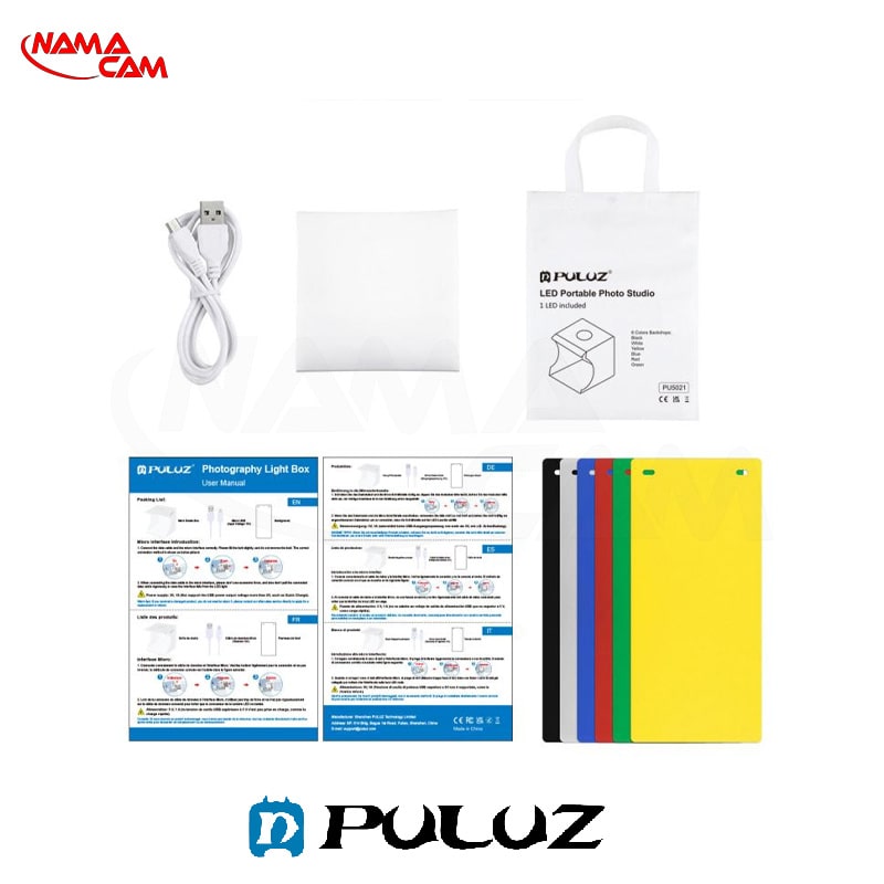 خیمه نور قابل حمل پلوز 24*23 سانت - 5021 PULUZ/نماکم