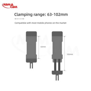هولدر و نگهدارنده موبایل جلوی پاکت 3 - سانی - Front Phone Holder Mount Pocket 3/نماکم