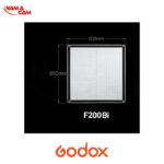 ویدئو لایت دو رنگ گودکس Godox KNOWLED F200Bi/نماکم