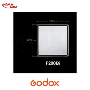 ویدئو لایت دو رنگ گودکس Godox KNOWLED F200Bi/نماکم
