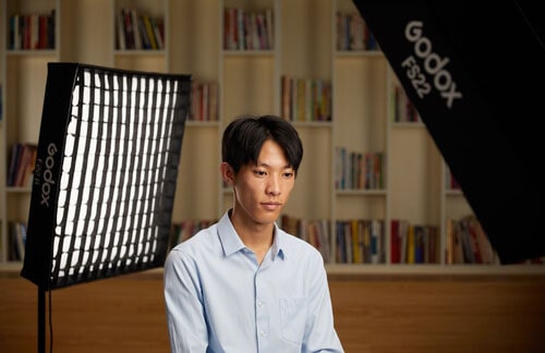 Godox KNOWLED F400Bi Bi-Color LED Light Panel/نماکم