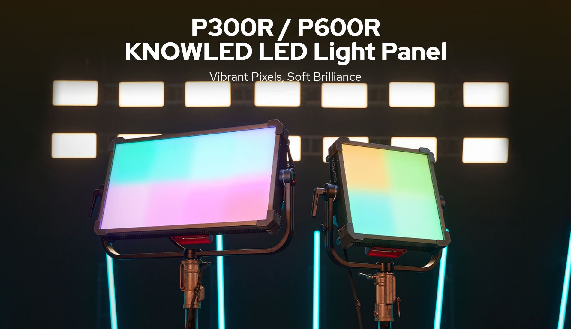 Godox KNOWLED P300R/نماکم