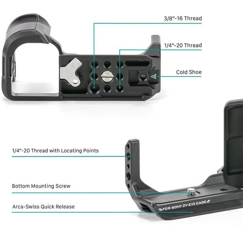 Plate for Sony ZV-E10/نماکم