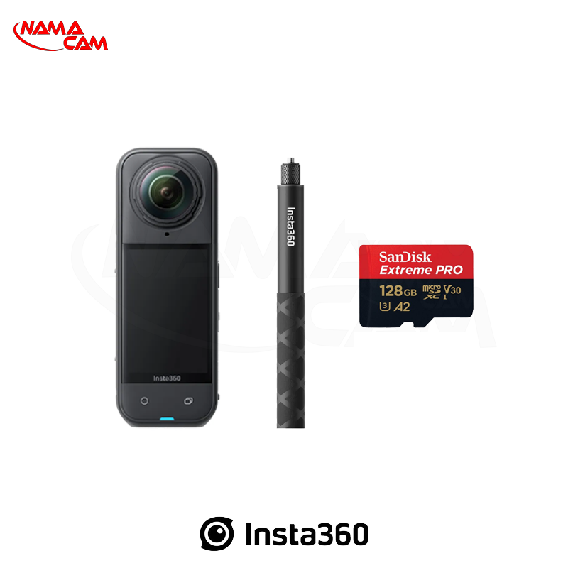 کیت سلفی کوچک دوربین اینستا 360 ایکس 5/نماکم