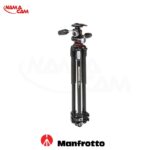 سه پایه مانفرتو MK190XPRO3-3W آلومنیومی همراه هد 3w/نماکم