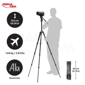سه پایه مسافرتی Manfrotto MVKBFRT-Live Befree Live