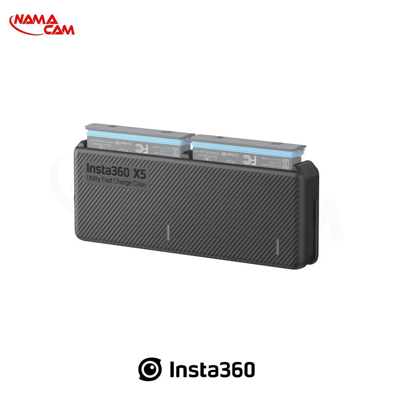 کیس شارژ سریع Insta360 برای X5 - اصلی/نماکم