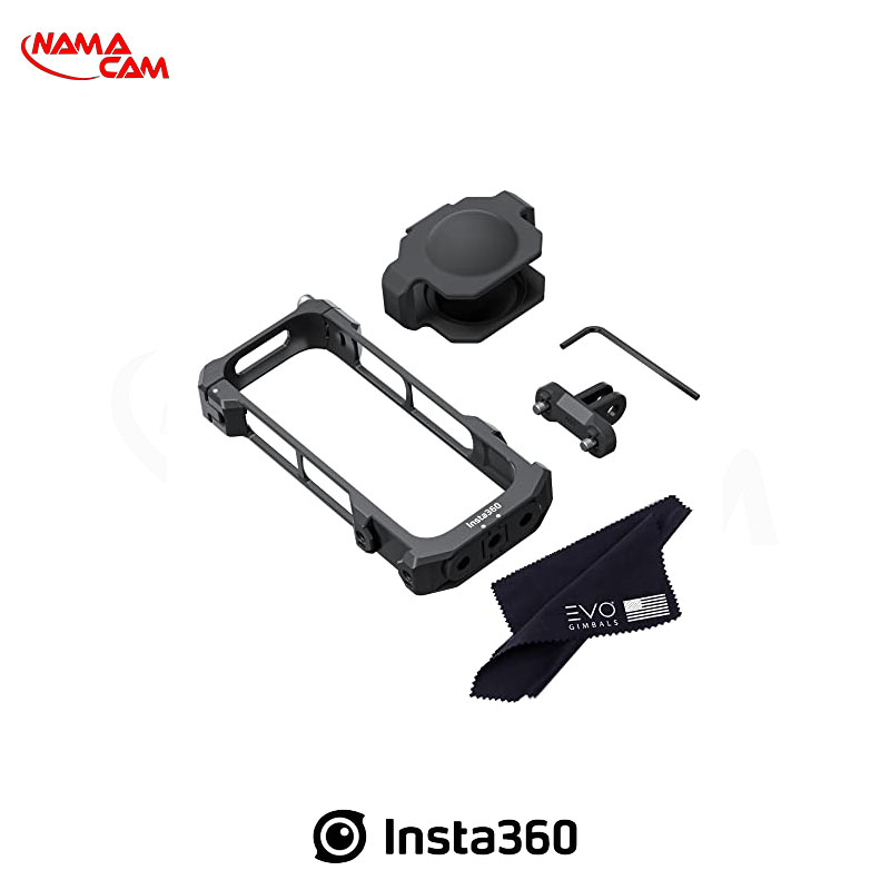 قاب محافظ فلزی و سبک برای دوربین اینستا360 X5 - اصلی/نماکم